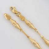 Pulso Rustica Dubai 3.35g / 8 1/2 in / 3.38mm Oro Amarillo 18K