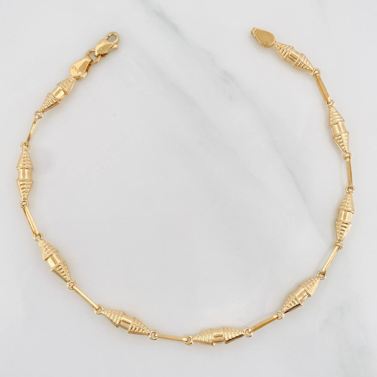 Pulso Rustica Dubai 3.35g / 8 1/2 in / 3.38mm Oro Amarillo 18K