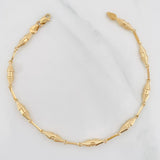 Pulso Rustica Dubai 3.35g / 8 1/2 in / 3.38mm Oro Amarillo 18K