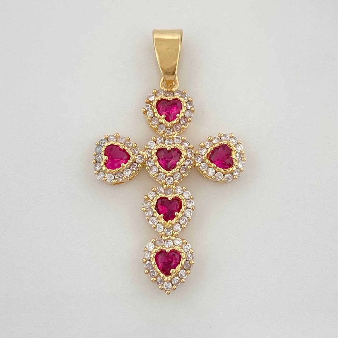 Thick Cross Pendant 3.35g / 1 1/2 in Yellow Gold 18K