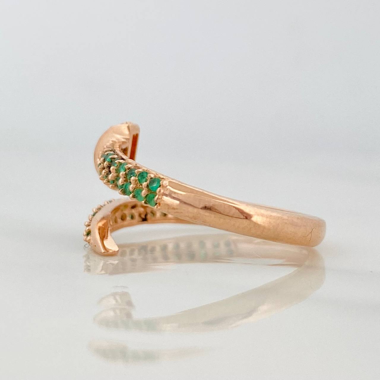 Nail Ring 2.45g / T7 3/4 Rose Gold 18K