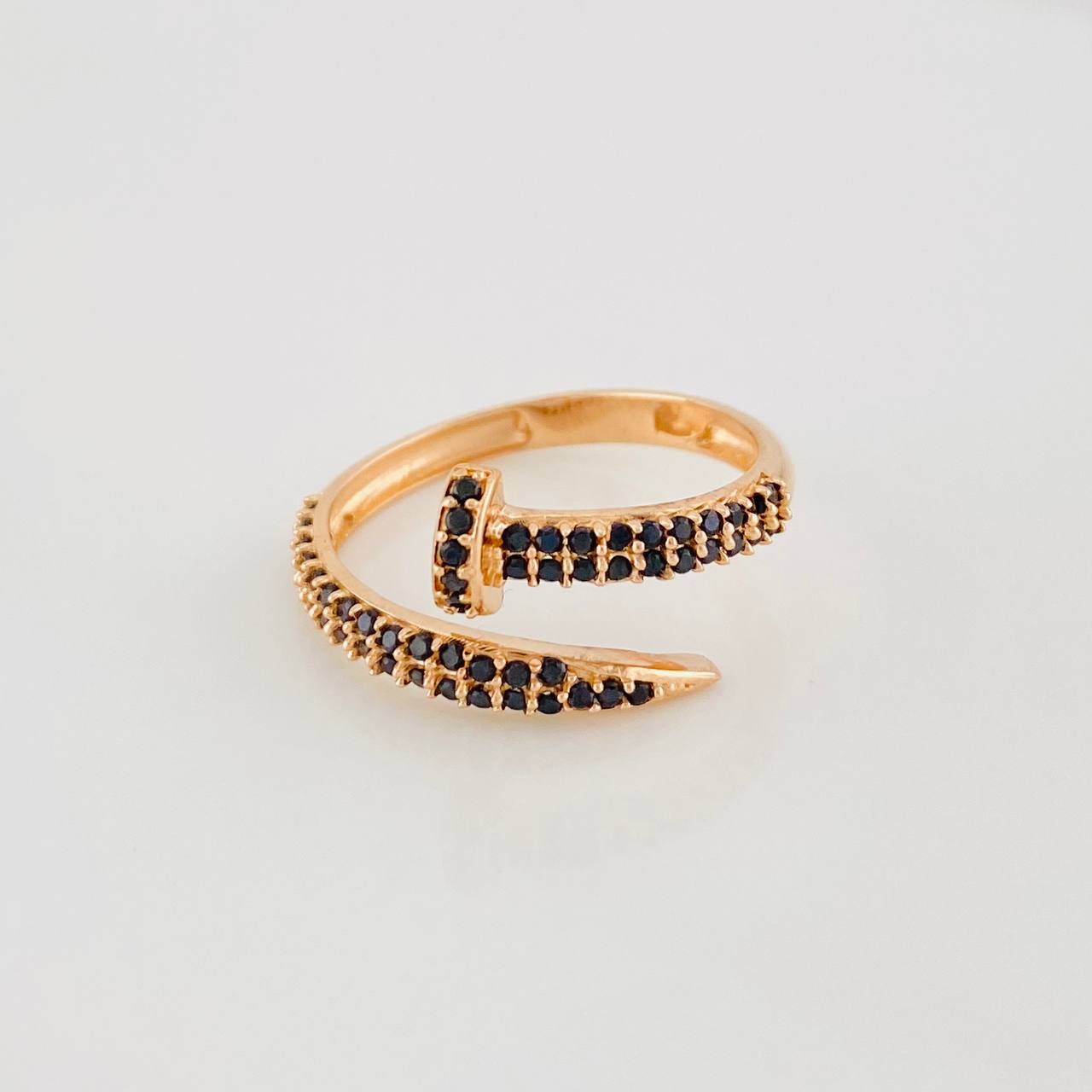 Nail Ring 2.5g / T7 1/4 Rose Gold 18K