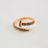 Anillo Clavo 2.6g / T8 Oro Rosa 18K