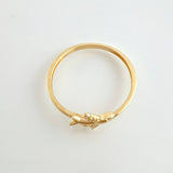 Anillo Avion 1.55 g / T8 Oro Amarillo 18K