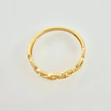 Anillo Multiples Infinitos 2.1 g / T7 1/2 Oro Amarillo 18K