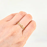 Anillo Multiples Infinitos 2.1 g / T7 1/2 Oro Amarillo 18K