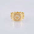 Anillo Corona 3.65 g / T8 Oro Amarillo 18K