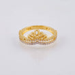 Anillo Pavonada 2.65 g / T6 3/4 Oro Amarillo 18K