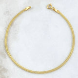 Bracelet Sedusa 1.05gr / 18cm / 2mm Yellow Gold +3 18K