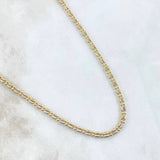 Ice Chain 11.4gr / 23.6in / Two Tone Yellow White 18K +4 ©