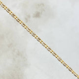 Ice Chain 11.4gr / 23.6in / Two Tone Yellow White 18K +4 ©