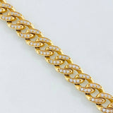 Cuban Links Bracelet Thick 17.35gr / 7 3/4 in / 18K Gold ©