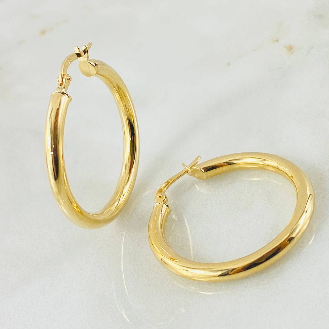 Candongas Jass 3.65gr / 1 1/4 in / Oro Amarillo 18K