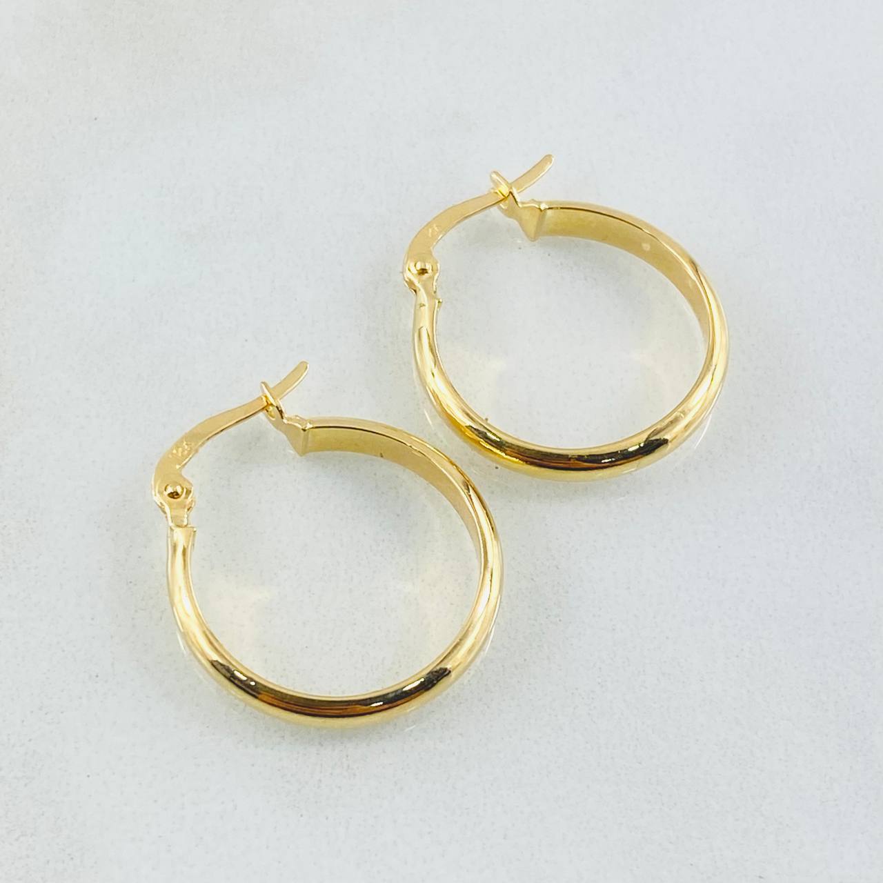 Candongas Nati 1.45gr / 3/4 in / Oro Amarillo 18K