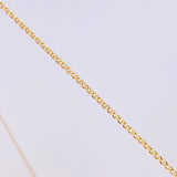 Wheat Chain Set + Cross Pendant / 1.75 g / 18 in Yellow Gold 18K