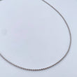 Rope Chain 1.75gr / 50.2cm / 1.6mm White Gold +3 18K $