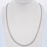 Rope Chain 1.6gr / 44.8cm / 1.6mm White Gold +3 18K &