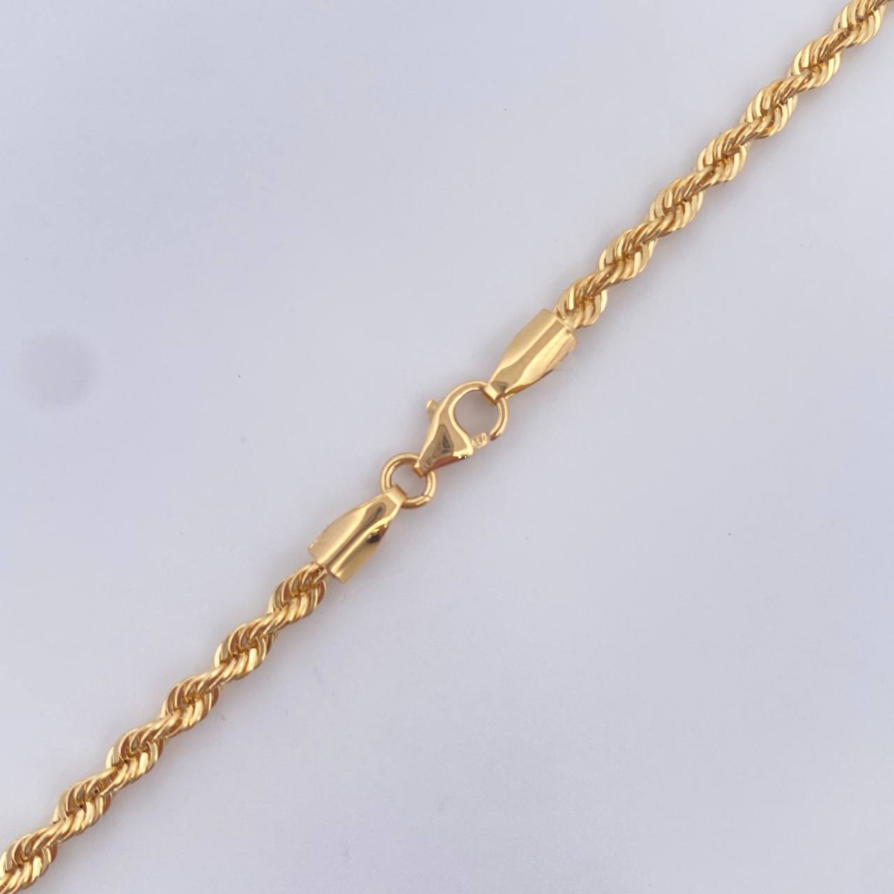 Cadena Lazo 4.9gr / 60cm / 2.6mm Oro Amarillo +3 18K $