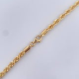 Rope Chain 6.8gr / 19.7in / +18K Gold $
