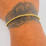 Pulso Lazo 1.4gr / 18cm / +3 Oro 18K $