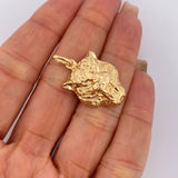 Pendant 2.2gr / 1.4in / +4 18K Gold $