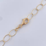 Cadena Aros 13.05gr / 61.5cm / +4Oro 18K $