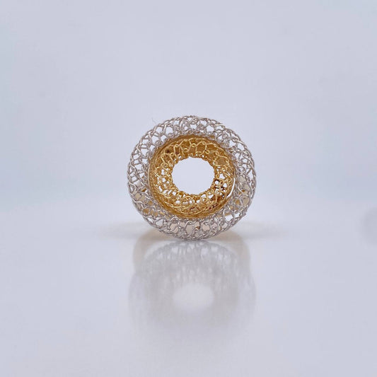 Hoop Ring 4.6gr / Size 6 1/2 / +4 18K Gold $