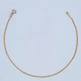 Pulso Escalera Plana 0.9gr / 19cm / +3 Oro 18K &