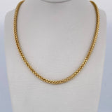 Cadena Franco 8.75gr / 45cm / +3Oro 18K $