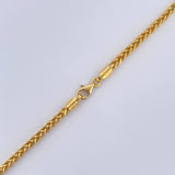 Cadena Franco 8.75gr / 45cm / +3Oro 18K $
