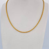 Franco Chain 4.2gr / 17.7in / +3 18K Gold $