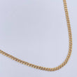 Cadena Cubana 4gr / 60cm / +1 Oro 18K !