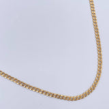 Cadena Cubana 4gr / 60cm / +1 Oro 18K !