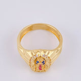 Anillo Virgen Guadalupe 4.55 g / T7 1/4 Oro Amarillo 18K