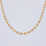 Cadena Gc 5.2 g / 18 in / 4 mm Tres Oros 18K