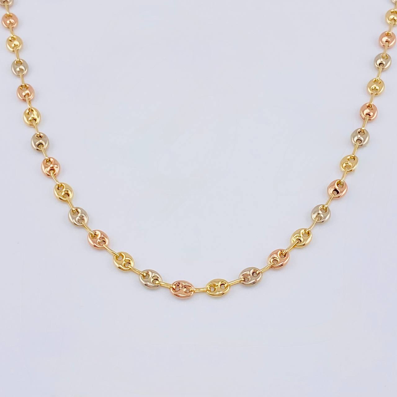 Chain Gc 4.6 g / 15 3/4 in / 4 mm Three Golds 18K