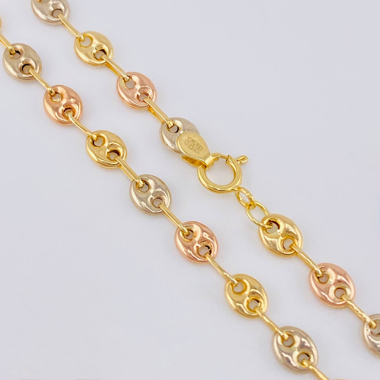 Chain Gc 5.2 g / 17 3/4 in / 4 mm Three Golds 18K