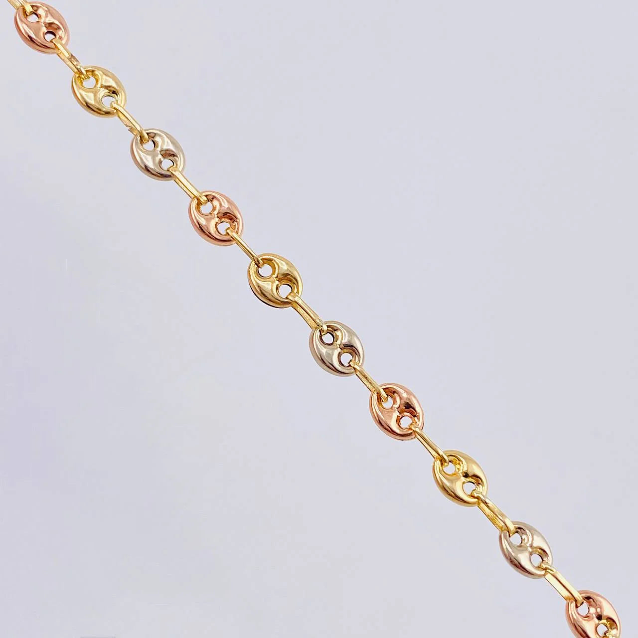 Gc Chain 5.5g / 20 in / 3.45mm Three Golds 18K