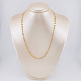 Cadena Gc 5.25 g / 17 3/4 in / 4 mm Tres Oros 18K