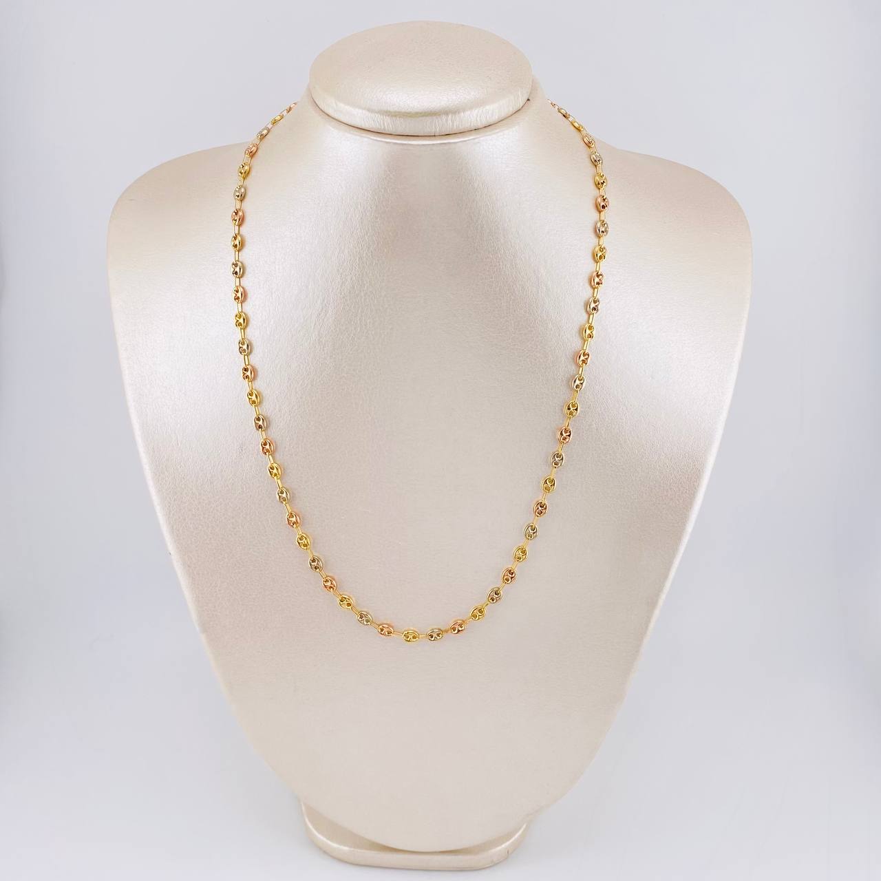 Chain Gc 4.6 g / 15 3/4 in / 4 mm Three Golds 18K