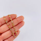 Cadena Gc 5.2 g / 18 3/4 in / 4 mm Tres Oros 18K