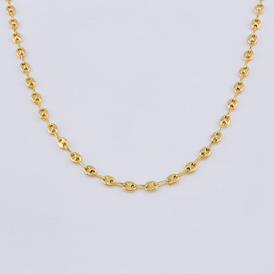 Cadena Gc 4.1 g / 45 cm / 3.2 mm Oro Amarillo 18K