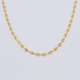 Cadena Gc 4.6 g / 19 3/4 in / 3.1 mm Oro Amarillo 18K