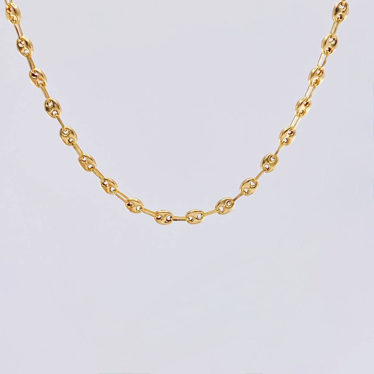 Cadena Gc 4.6 g / 19 3/4 in / 3.1 mm Oro Amarillo 18K