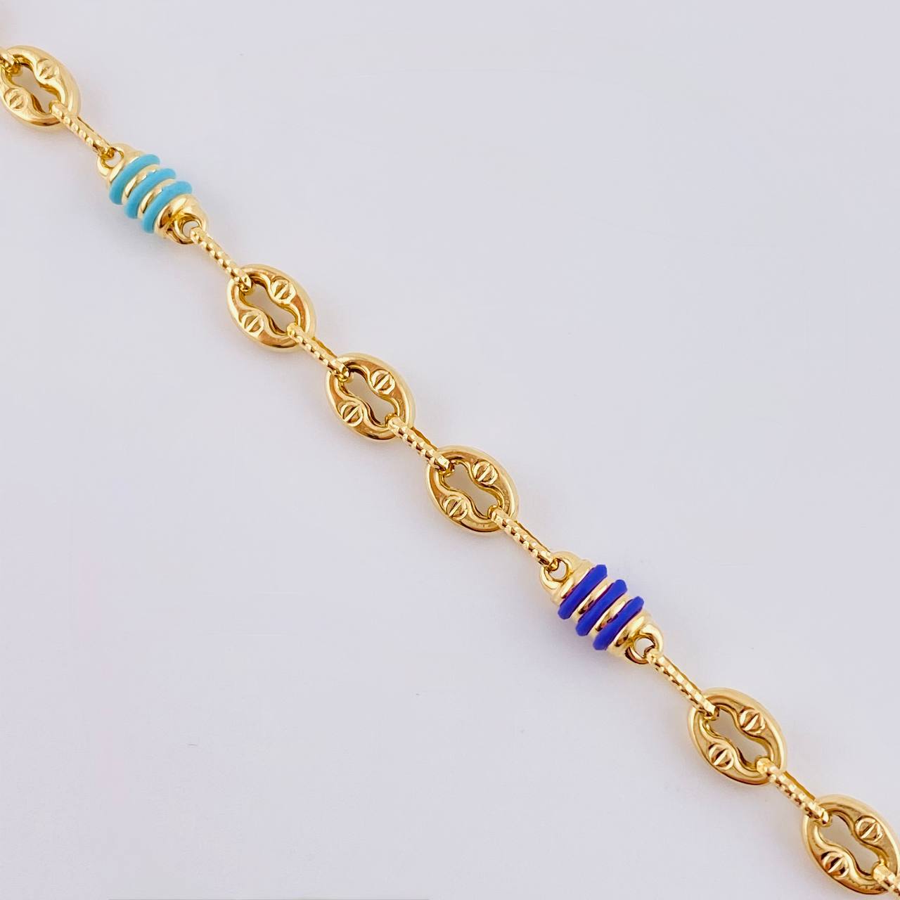 Cadena Rustica Gc 15.75 g / 25 1/2 in / 5,4 mm Oro Amarillo 18K