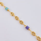 Cadena Rustica Gc 15.75 g / 25 1/2 in / 5,4 mm Oro Amarillo 18K