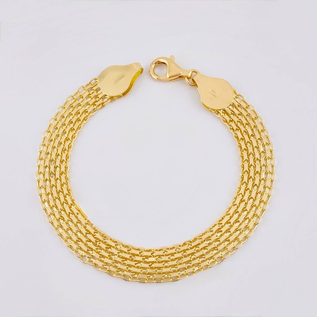 Bismark Bracelet 12.15 g / 7 3/4 in / 9 mm 18K Yellow Gold