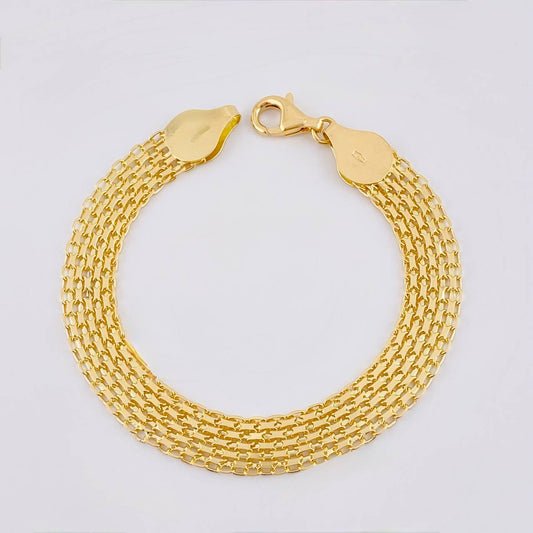 Bismark Bracelet 12.15 g / 7 3/4 in / 9 mm 18K Yellow Gold