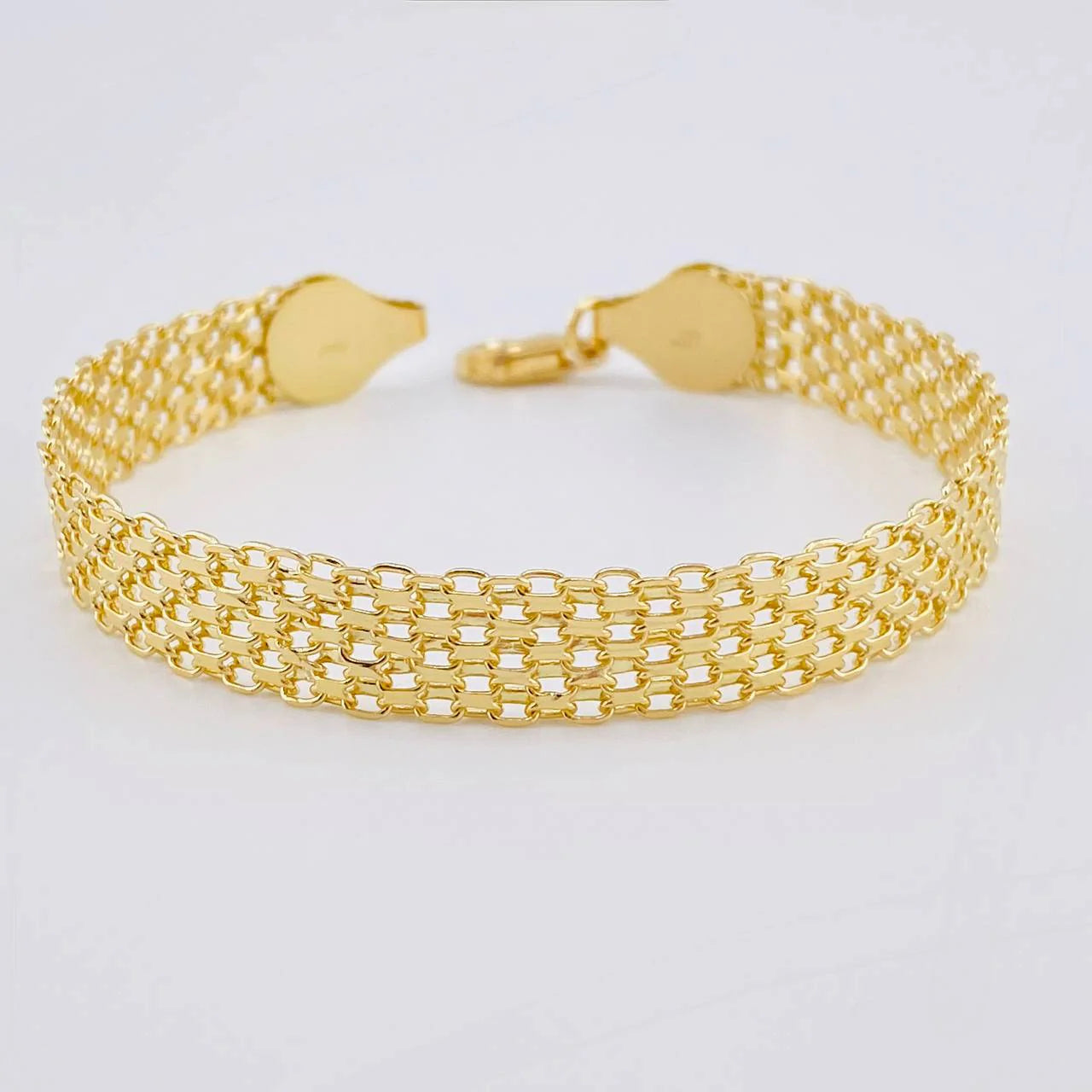 Bismark Bracelet 12.15 g / 7 3/4 in / 9 mm 18K Yellow Gold