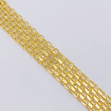 Pulso Chino 12.3 g / 7 1/2 in / 8.7 mm Oro Amarillo 18K